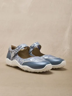 Femme Pédiconfort Babies à scratch motifs brillants