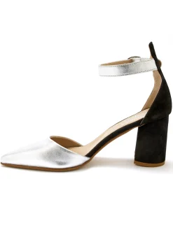 Femme Pédiconfort Babies à talon tout cuir