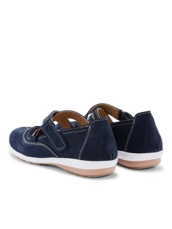 Femme Pédiconfort Babies cuir brides croisées