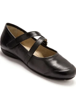 Femme Pédiconfort Babies cuir lisse grande largeur