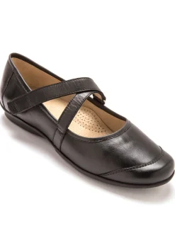 Femme Pédiconfort Babies cuir lisse grande largeur