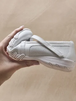 Femme Pédiconfort Babies d'été cuir perforé