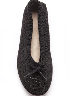 Femme Pédiconfort Ballerines au dessus tricoté femme