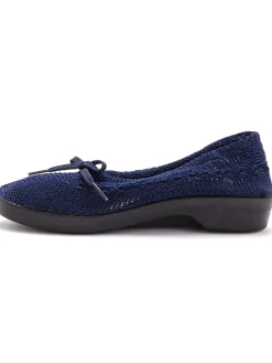 Femme Pédiconfort Ballerines au dessus tricoté femme