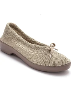 Femme Pédiconfort Ballerines au dessus tricoté femme