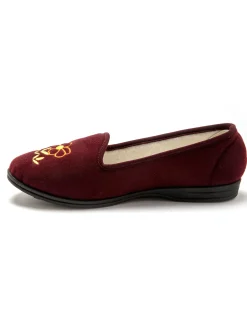 Femme Pédiconfort Ballerines brodées fleur largeur confort