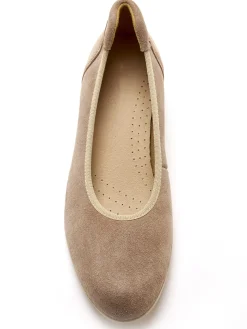 Femme Pédiconfort Ballerines compensées semelle amovible