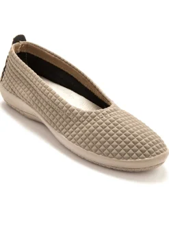 Femme Pédiconfort Ballerines en maille extensible