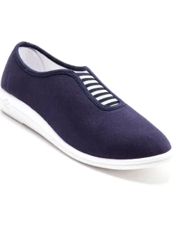 Femme Pédiconfort Ballerines en toile