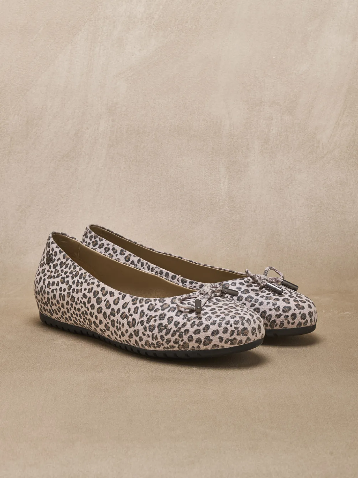 Femme Pédiconfort Ballerines plates tout cuir