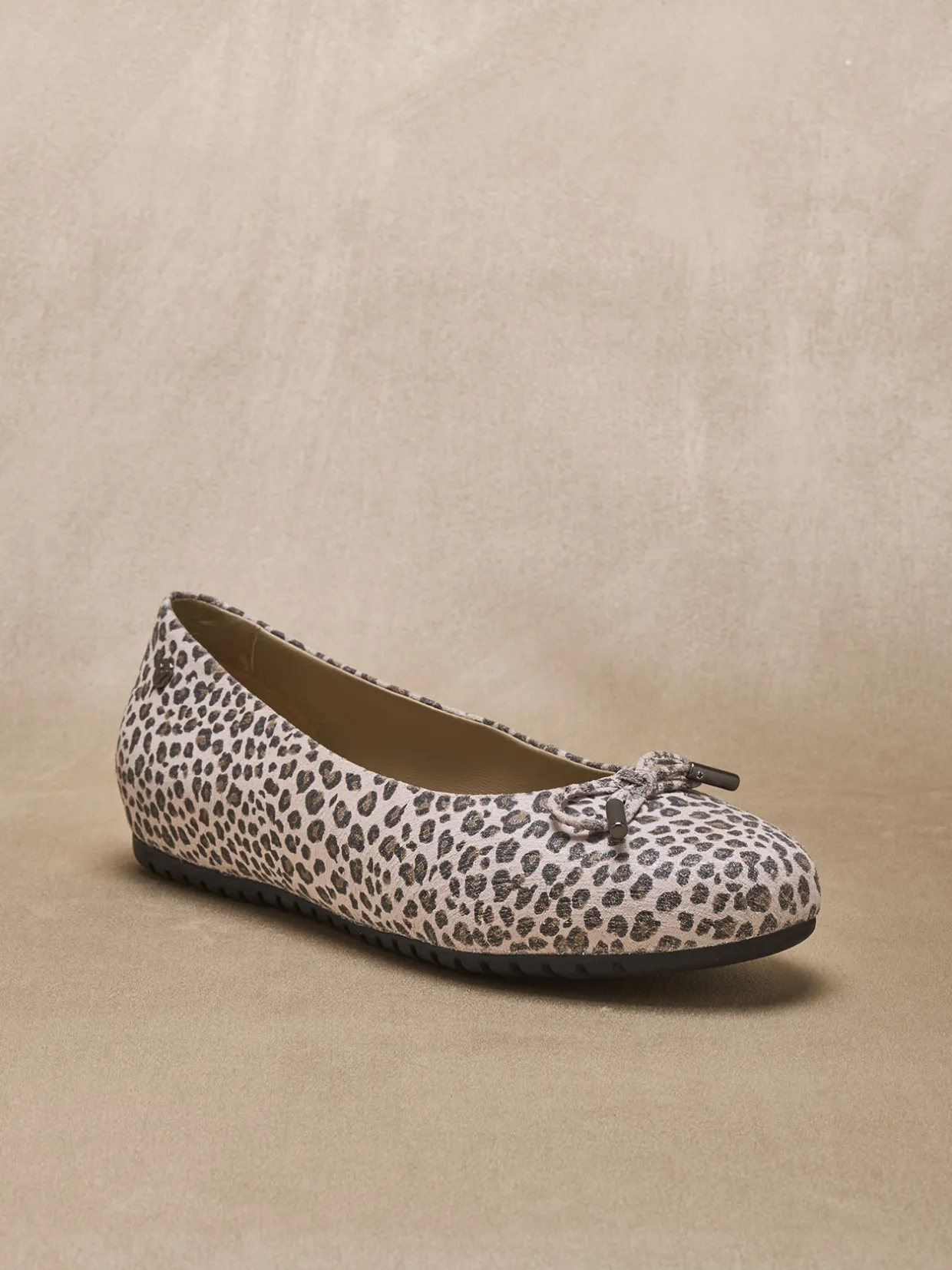 Femme Pédiconfort Ballerines plates tout cuir