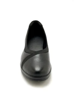 Femme Pédiconfort Ballerines tout cuir élastiquées