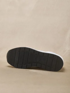 Femme Pédiconfort Baskets avec zip et lacets