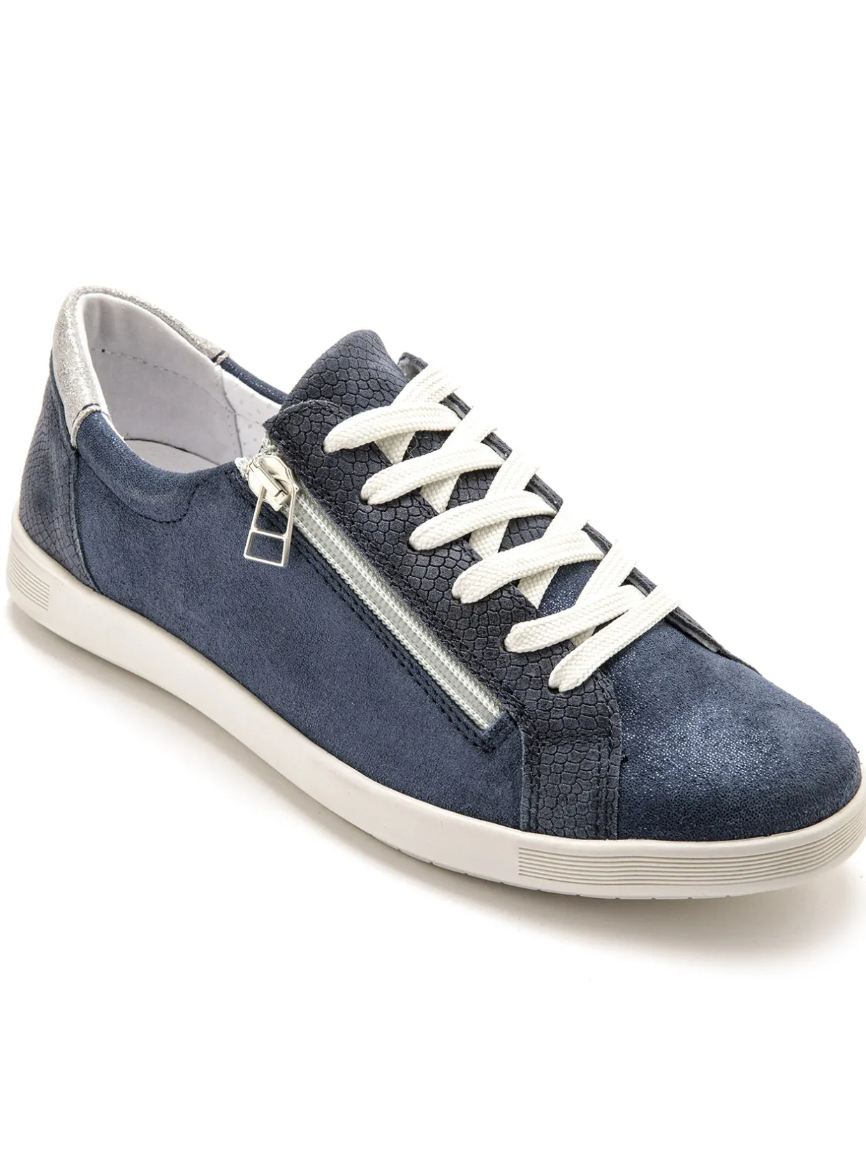 Femme Pédiconfort Baskets basses semelle amovible