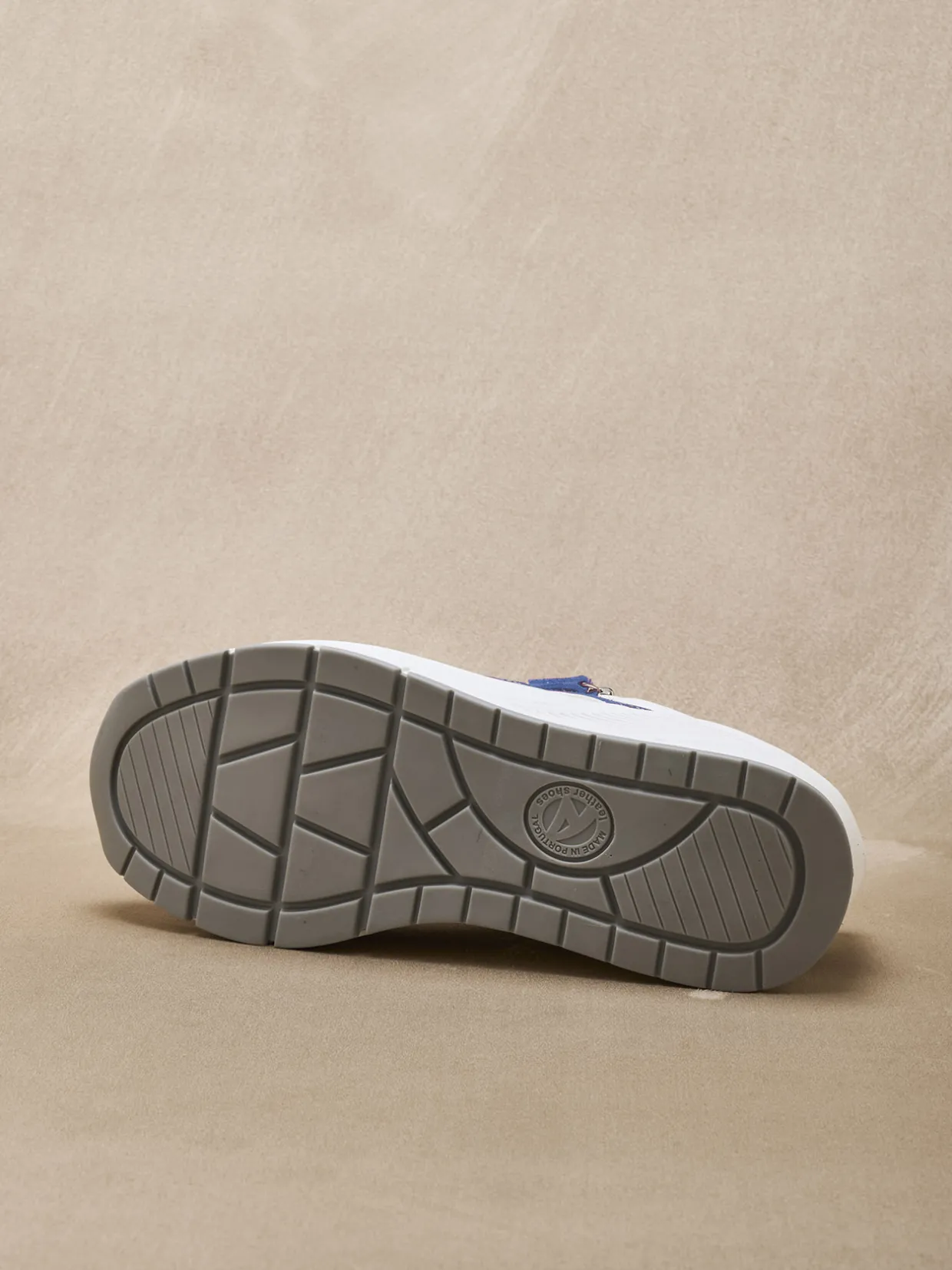 Femme Pédiconfort Baskets bicolores avec zip côté