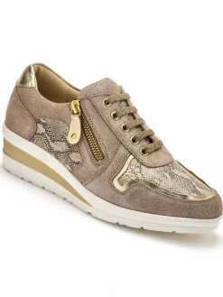 Femme Pédiconfort Baskets cuir à aérosemelle®