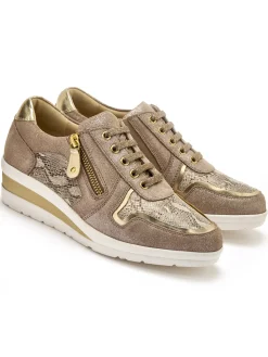 Femme Pédiconfort Baskets cuir à aérosemelle®