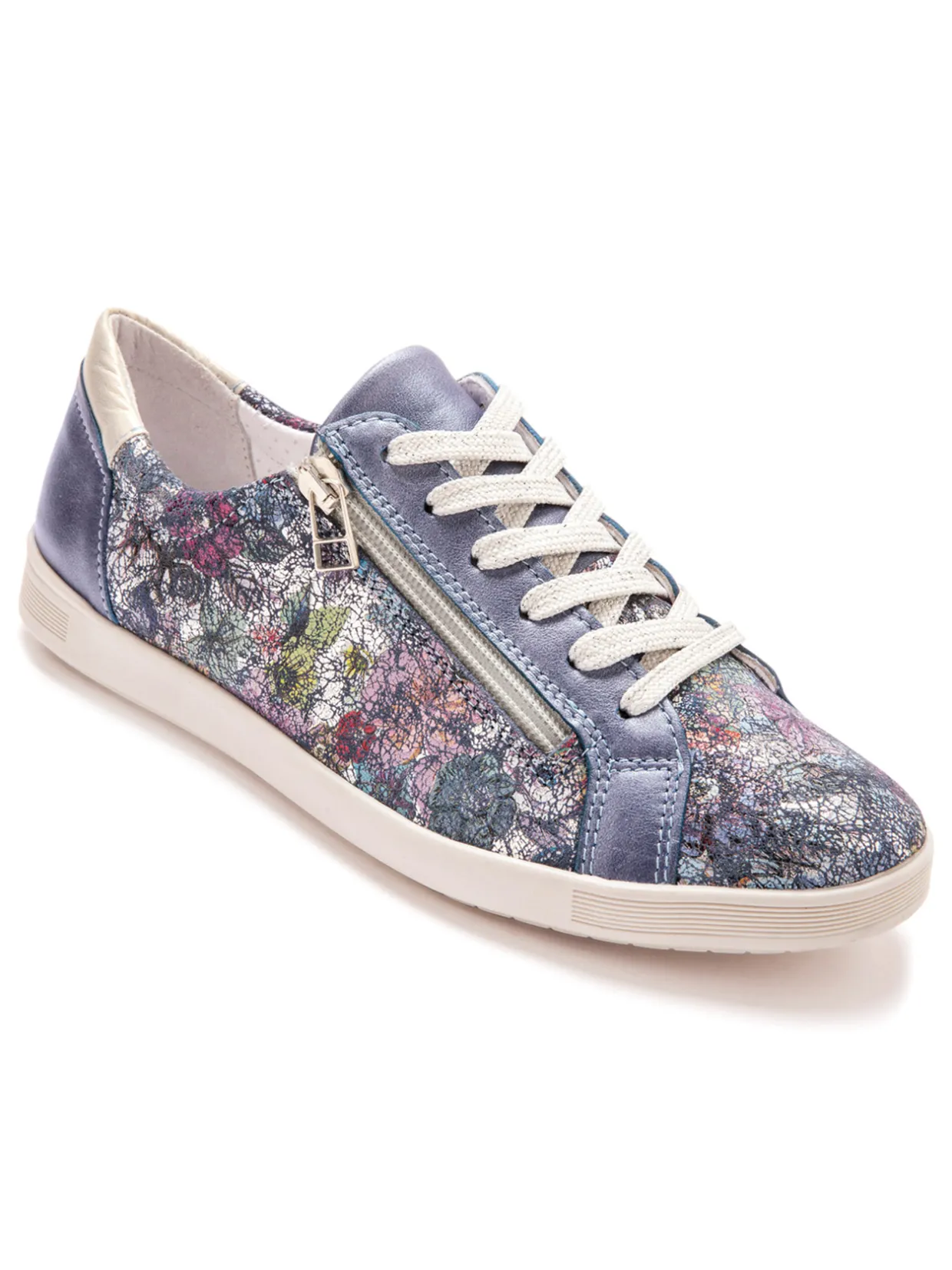 Femme Pédiconfort Baskets cuir à aérosemelle®