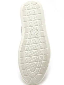 Femme Pédiconfort Baskets cuir avec zip et lacets