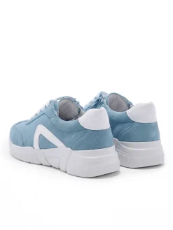 Femme Pédiconfort Baskets extra larges semelle amovible