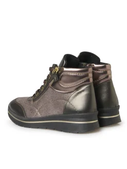 Femme Pédiconfort Baskets montantes molletonnées