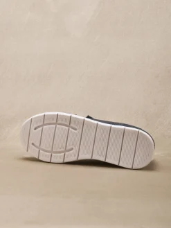 Femme Pédiconfort Baskets zip et lacets semelle amovible