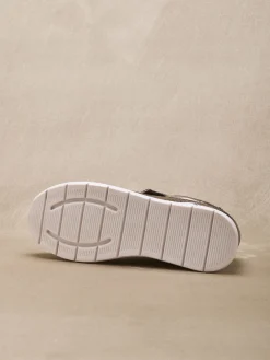 Femme Pédiconfort Baskets zip et lacets semelle amovible