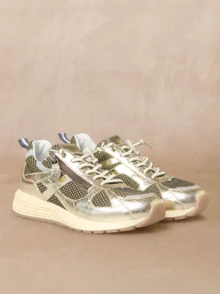 Femme Pédiconfort Baskets zippées à semelle amovible