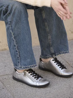 Femme Pédiconfort Baskets zippées aérosemelle amovible