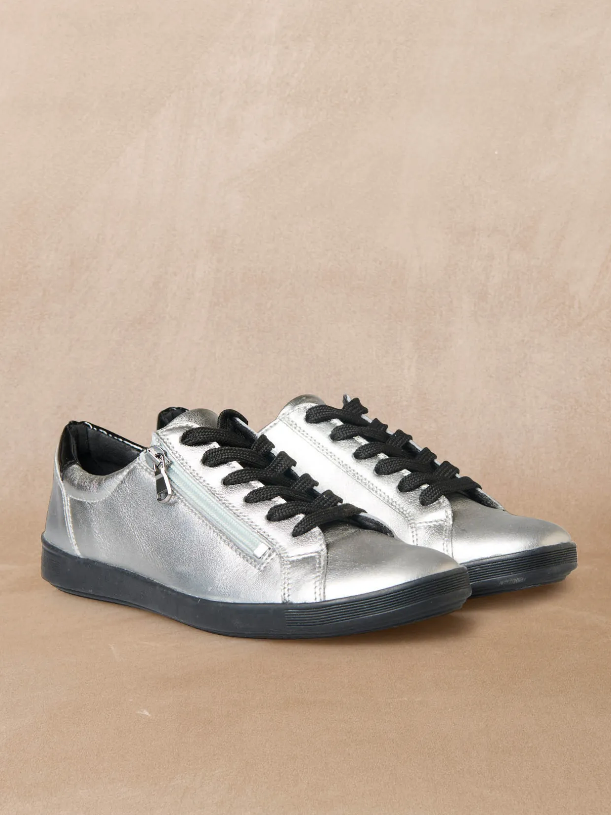 Femme Pédiconfort Baskets zippées aérosemelle amovible