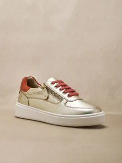 Femme Pédiconfort Baskets zippées et lacées