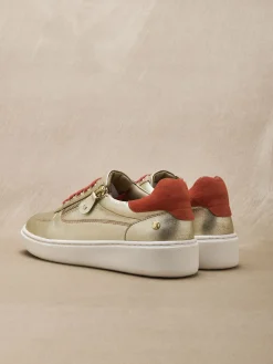 Femme Pédiconfort Baskets zippées et lacées