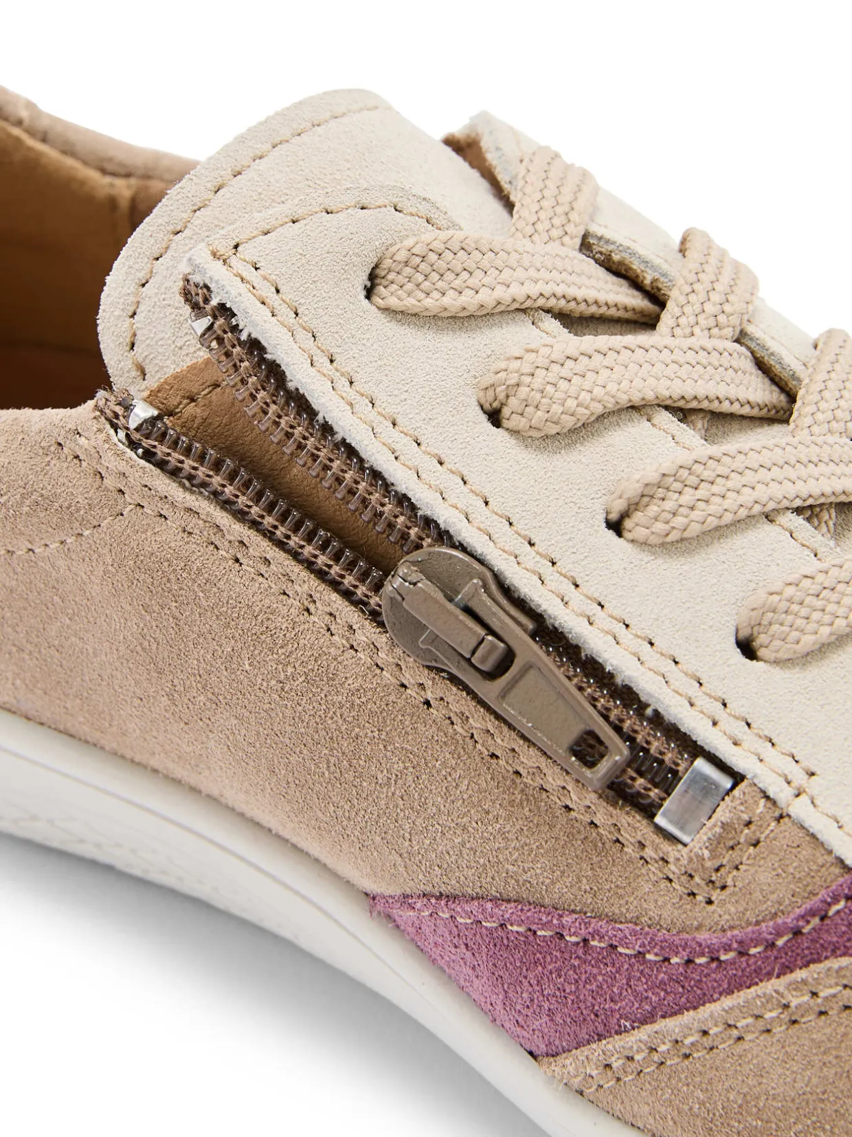 Femme Pédiconfort Baskets zippées semelle amovible