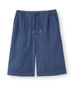 Femme Daxon Bermuda en chambray élastiqué