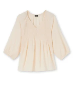 Femme Daxon Blouse à smocks