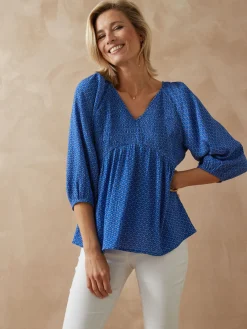 Femme Daxon Blouse à smocks