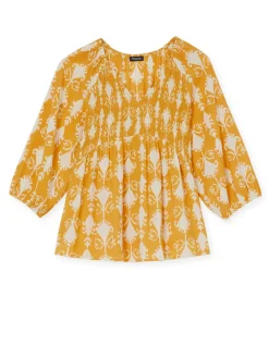 Femme Daxon Blouse à smocks