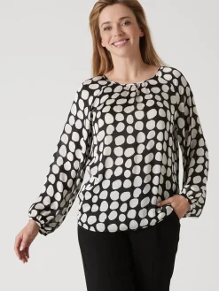 Femme Daxon Blouse ample voile satiné