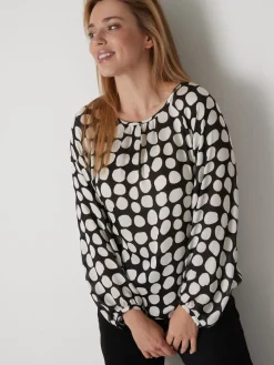 Femme Daxon Blouse ample voile satiné