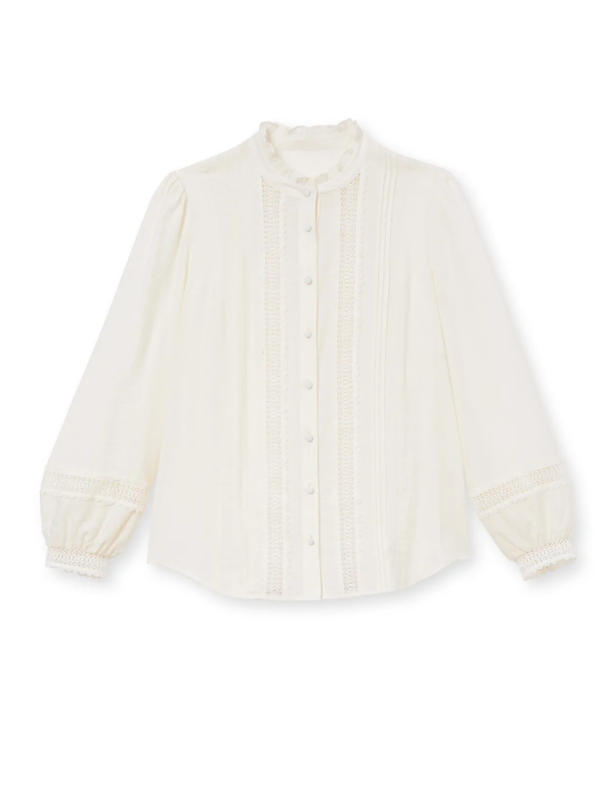 Femme Daxon Blouse col volanté