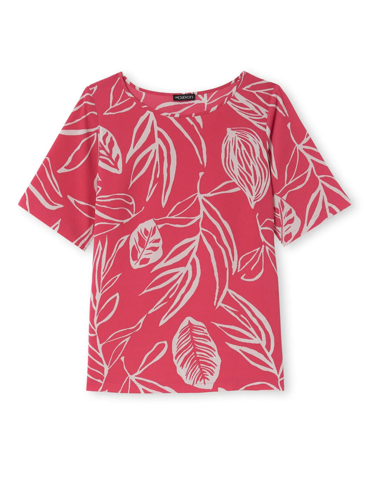 Femme Daxon Blouse crêpe manches chauve-souris