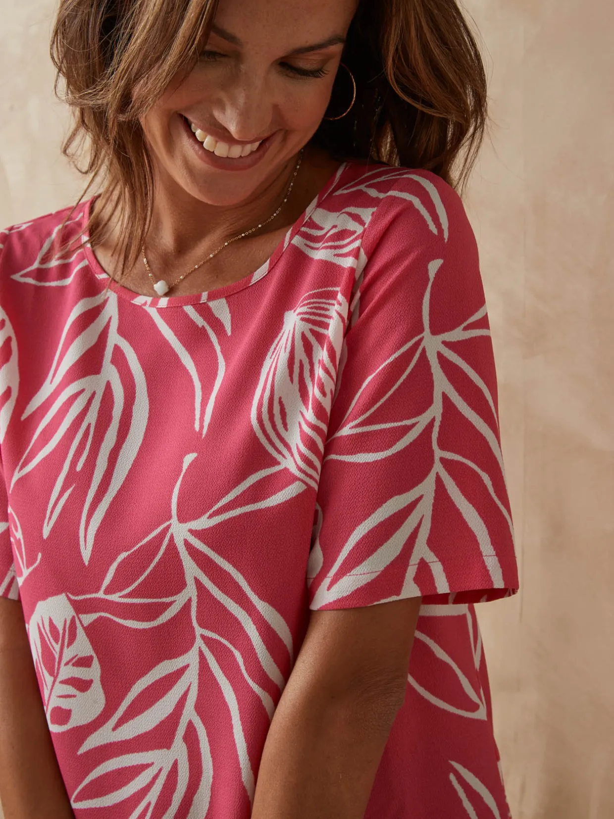 Femme Daxon Blouse crêpe manches chauve-souris