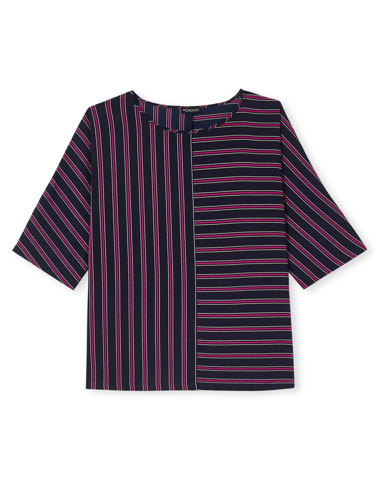 Femme Daxon Blouse crêpe manches chauve-souris