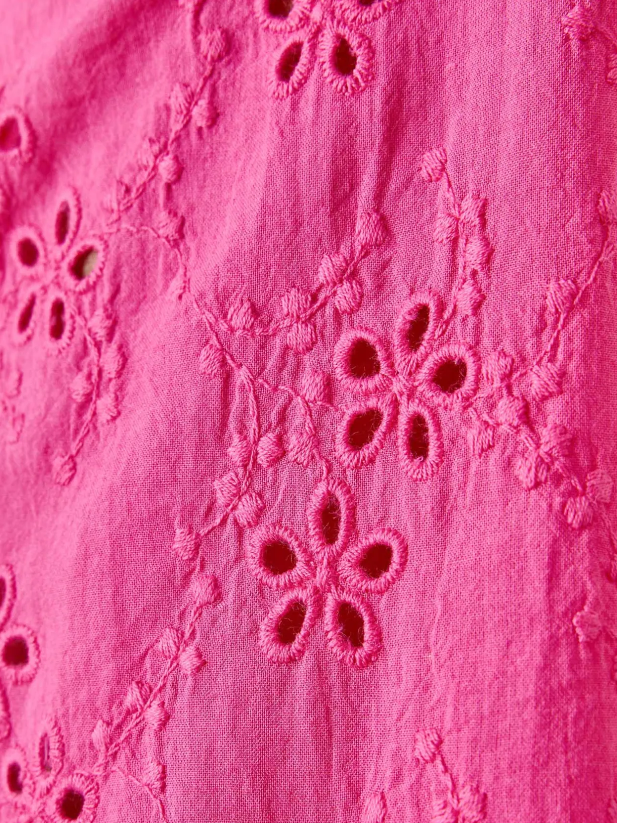 Femme Daxon Blouse en brooderie anglaise