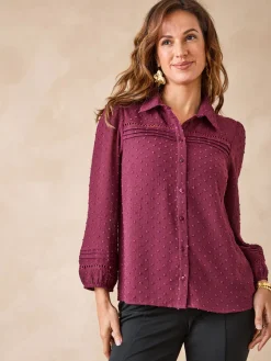 Femme Daxon Blouse en plumetis