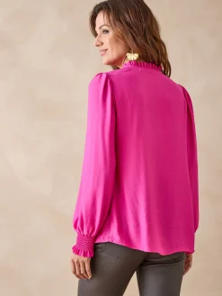 Femme Daxon Blouse en satin