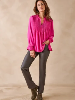 Femme Daxon Blouse en satin