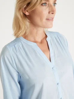 Femme Daxon Blouse en voile de coton