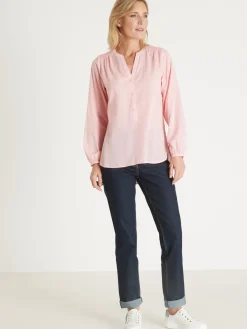 Femme Daxon Blouse en voile de coton