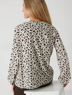 Femme Daxon Blouse fluide encolure V